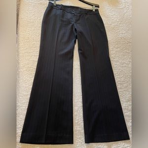 InWear Pants Black with Pinstripes, Size EU 40